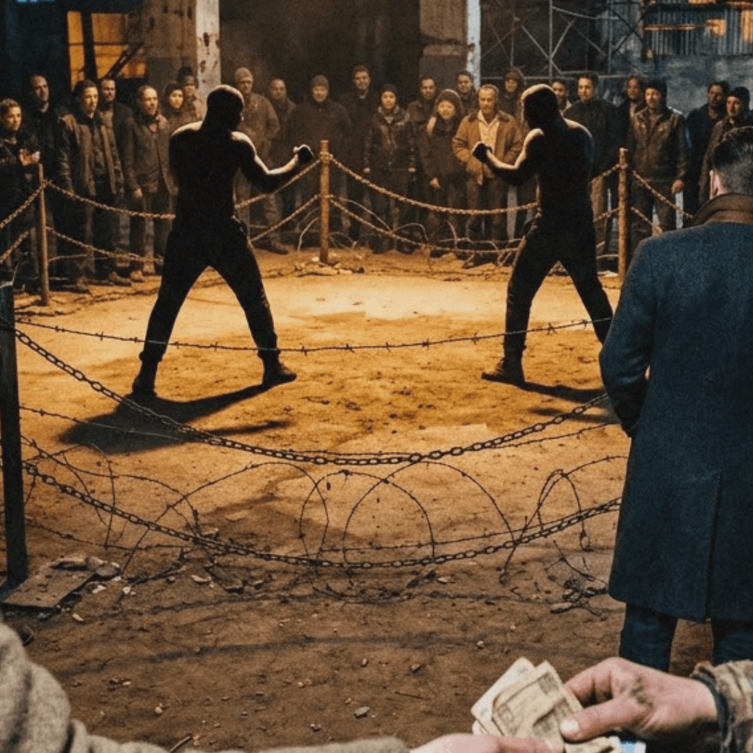 Les combats clandestins — arènes improvisées des Fils de Fer